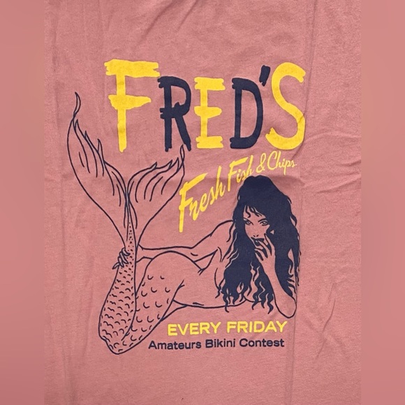 Z-Brand Mermaid Bikini Contest Short single stitch t-shirt Los Angeles VTG Sz M - Picture 5 of 8